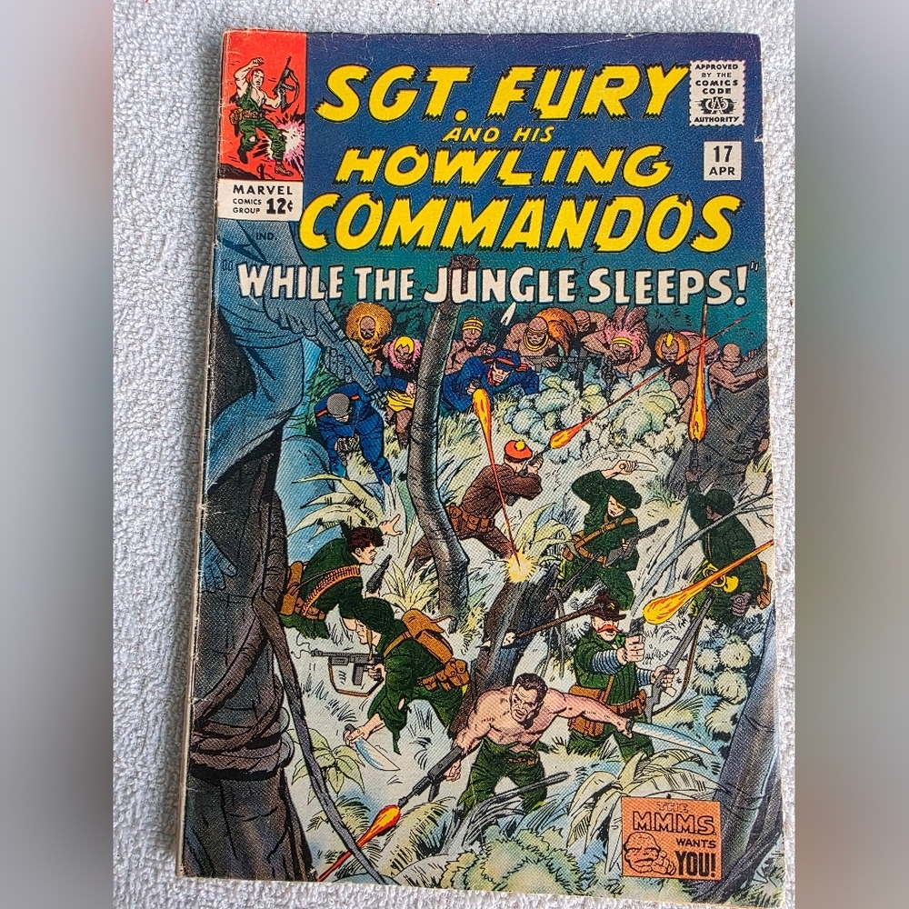 Sgt Fury and the Howling Commandos While the Jungle Sleeps